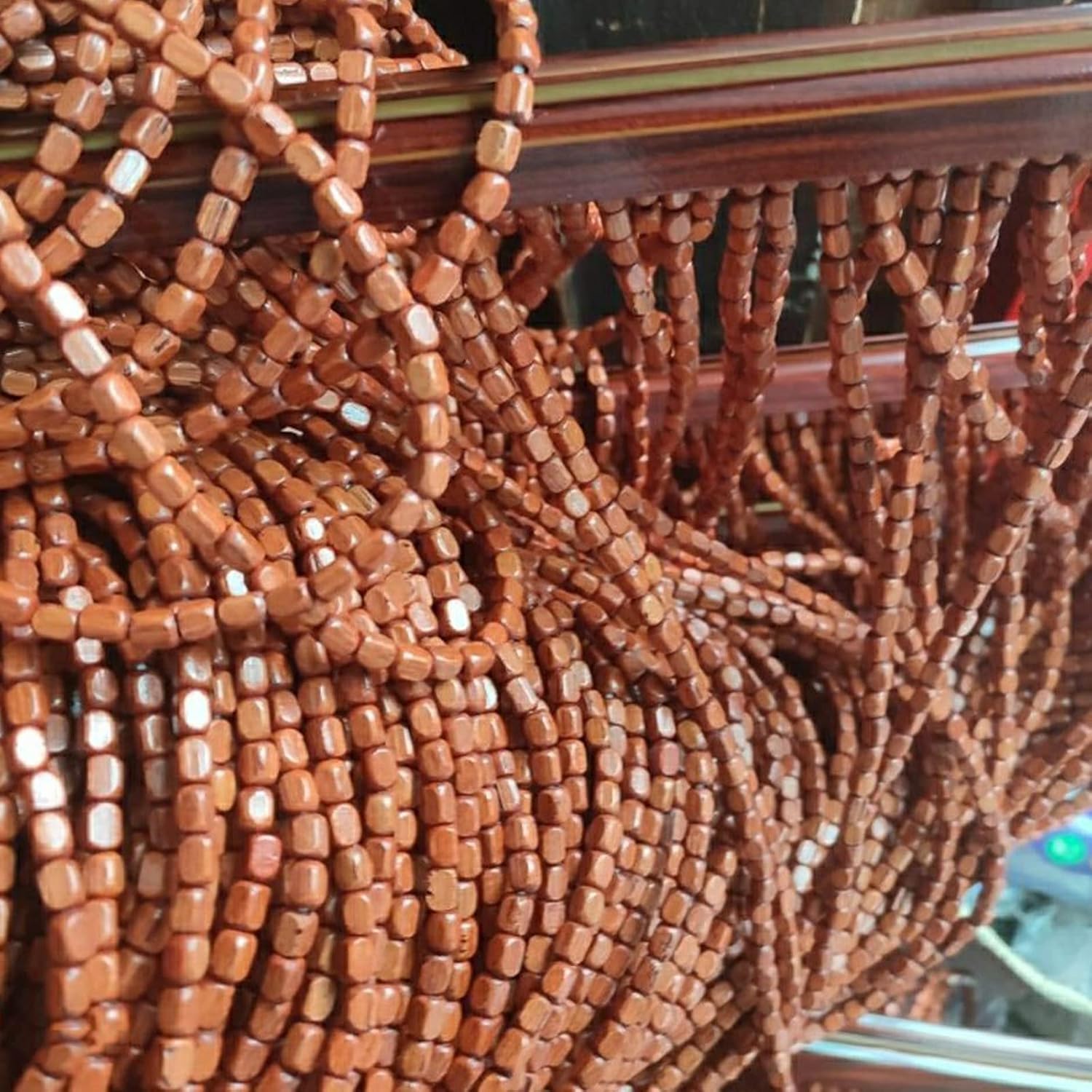 Bamboo Beaded Curtain for Doorway and Closet