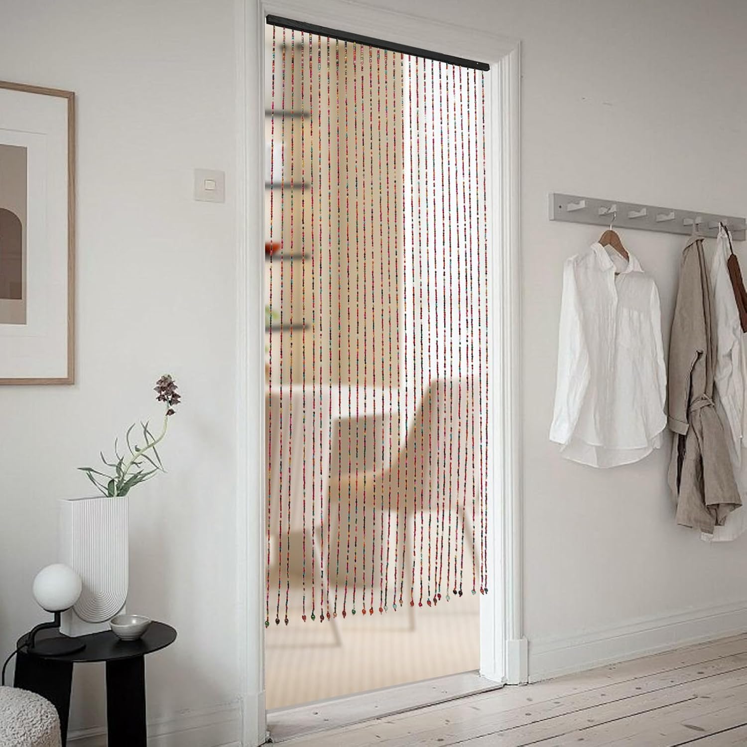 Bamboo Beaded Curtain for Bedroom and Party