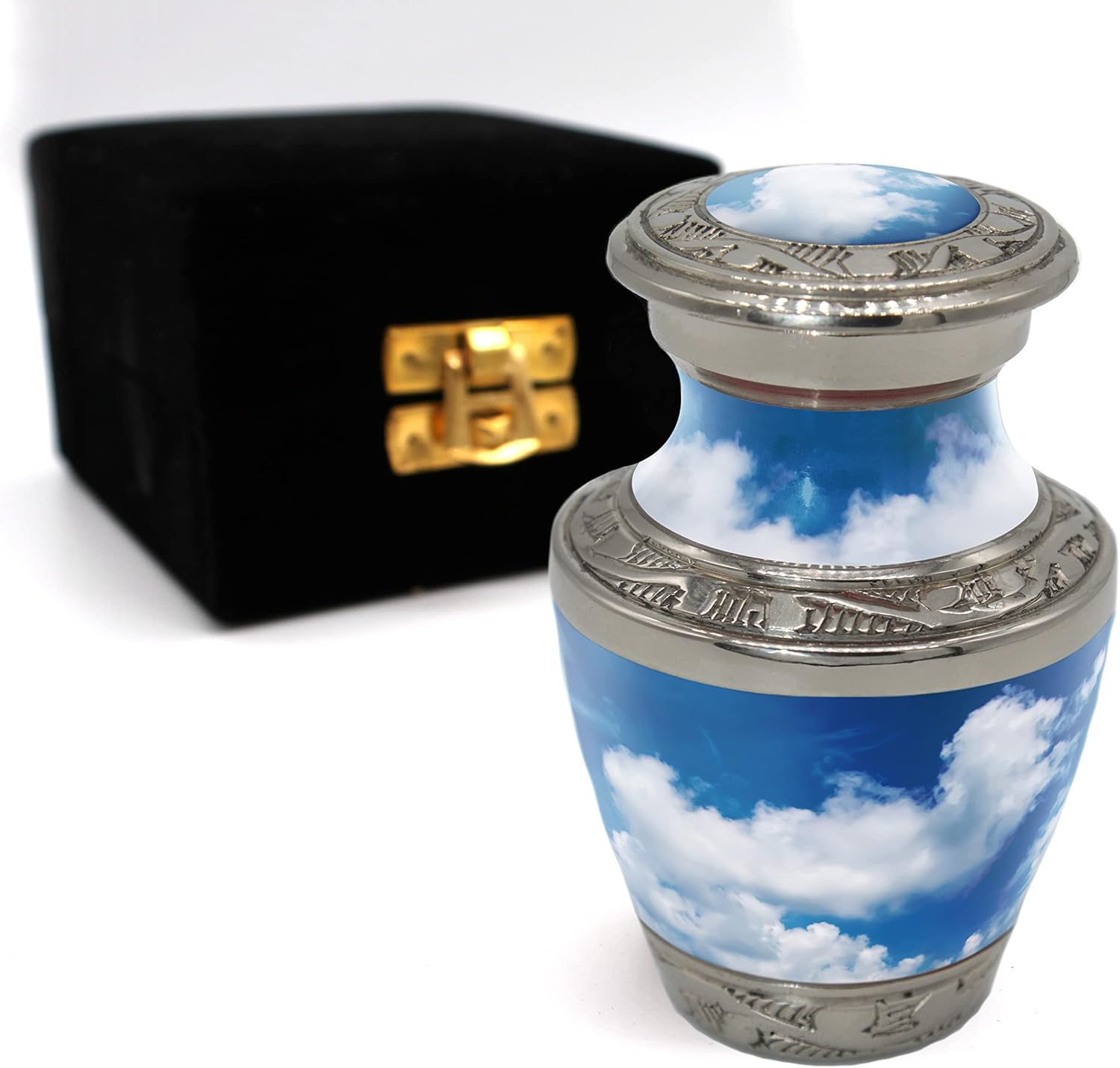 Elegant Brass Decorative Urns for Human Ashes