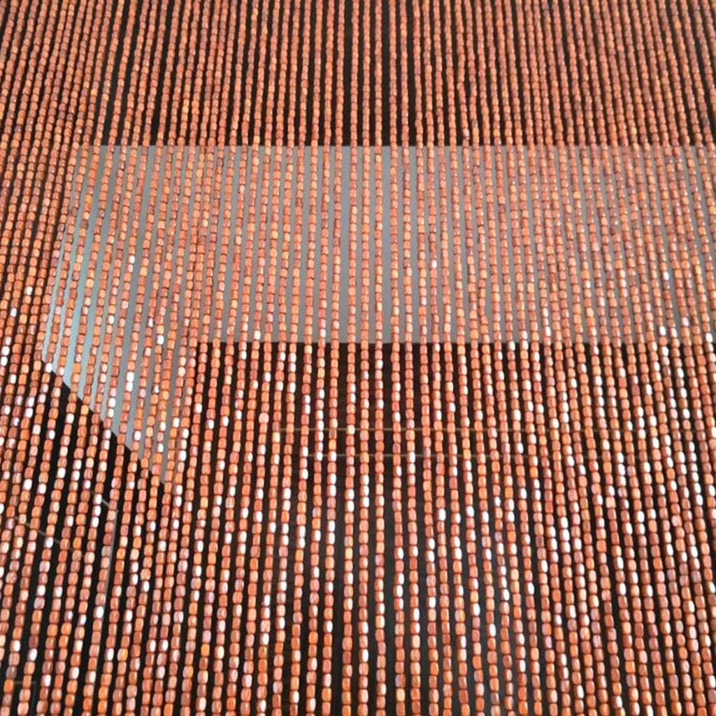 45 Strands Wood Beaded Curtain for Entryways and Doorways