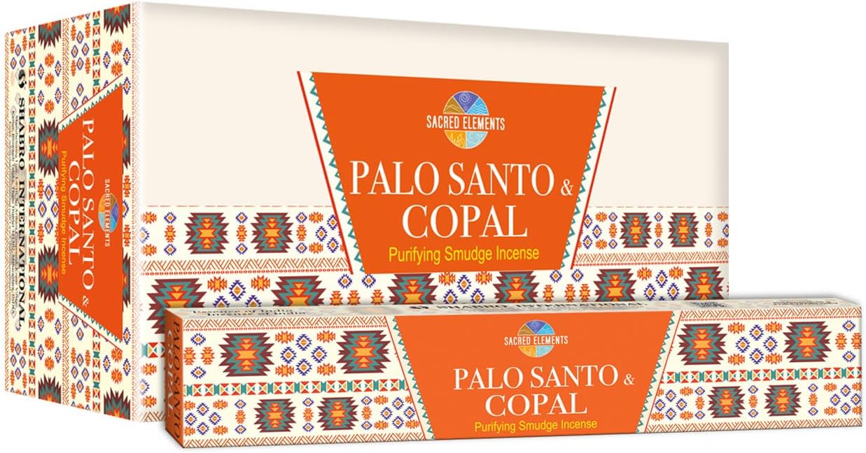 Sacred Elements Palo Santo Copal Incense Sticks 12 Pack