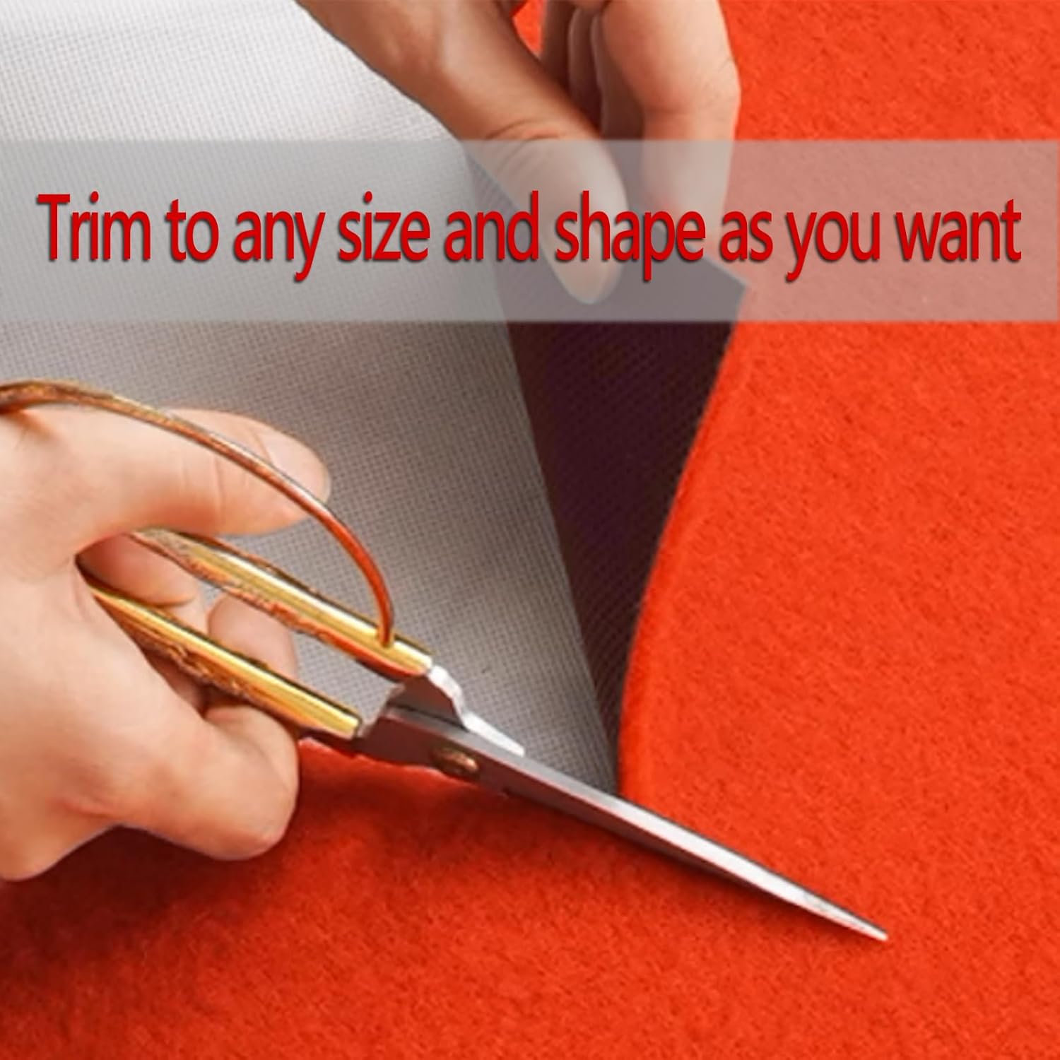 SefowiLif 1000 GSM Extra Thick Red Carpet Runner 3x10ft