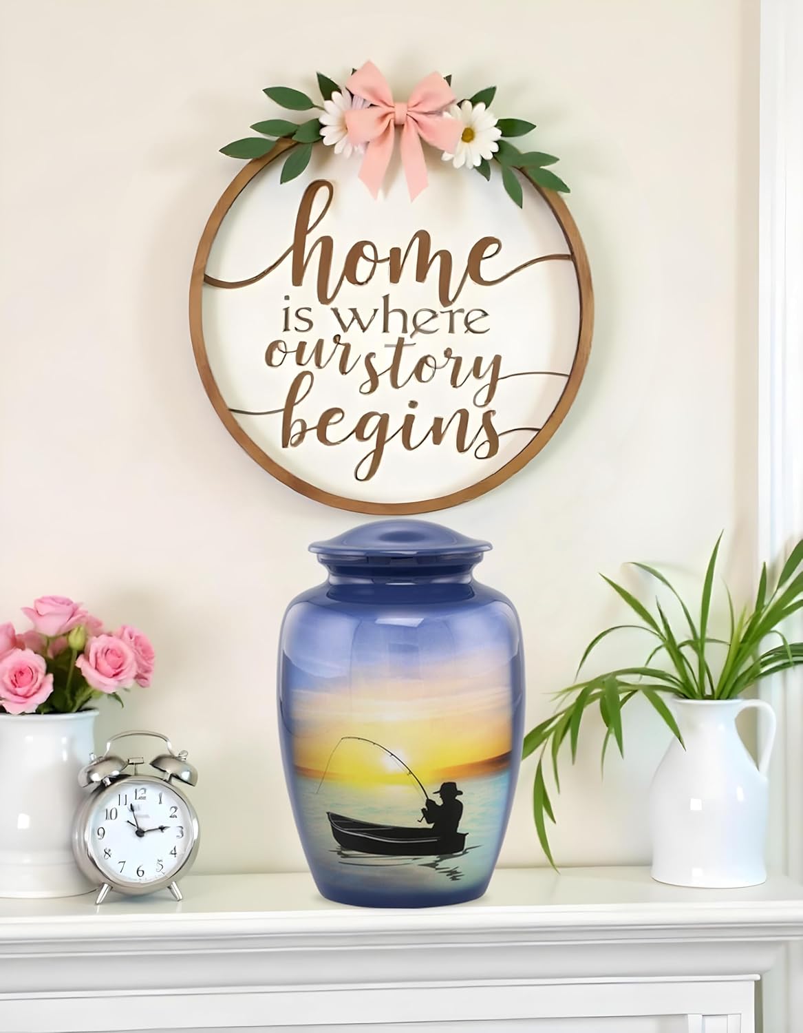 Fishing Urn - Large Capacity Adult Ashes Urn