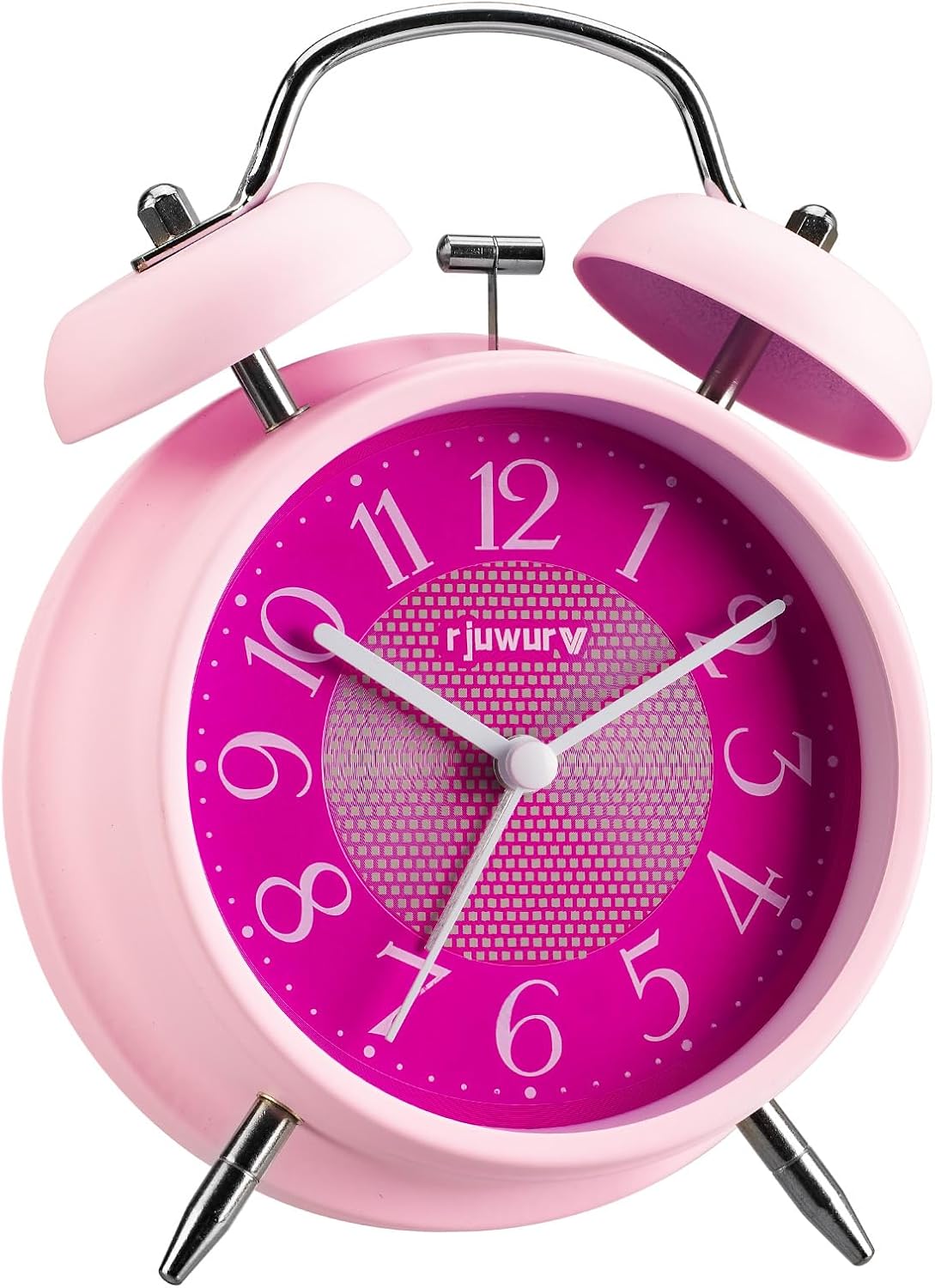 4 Inch Loud Alarm Twin Bell Clock with Night Light