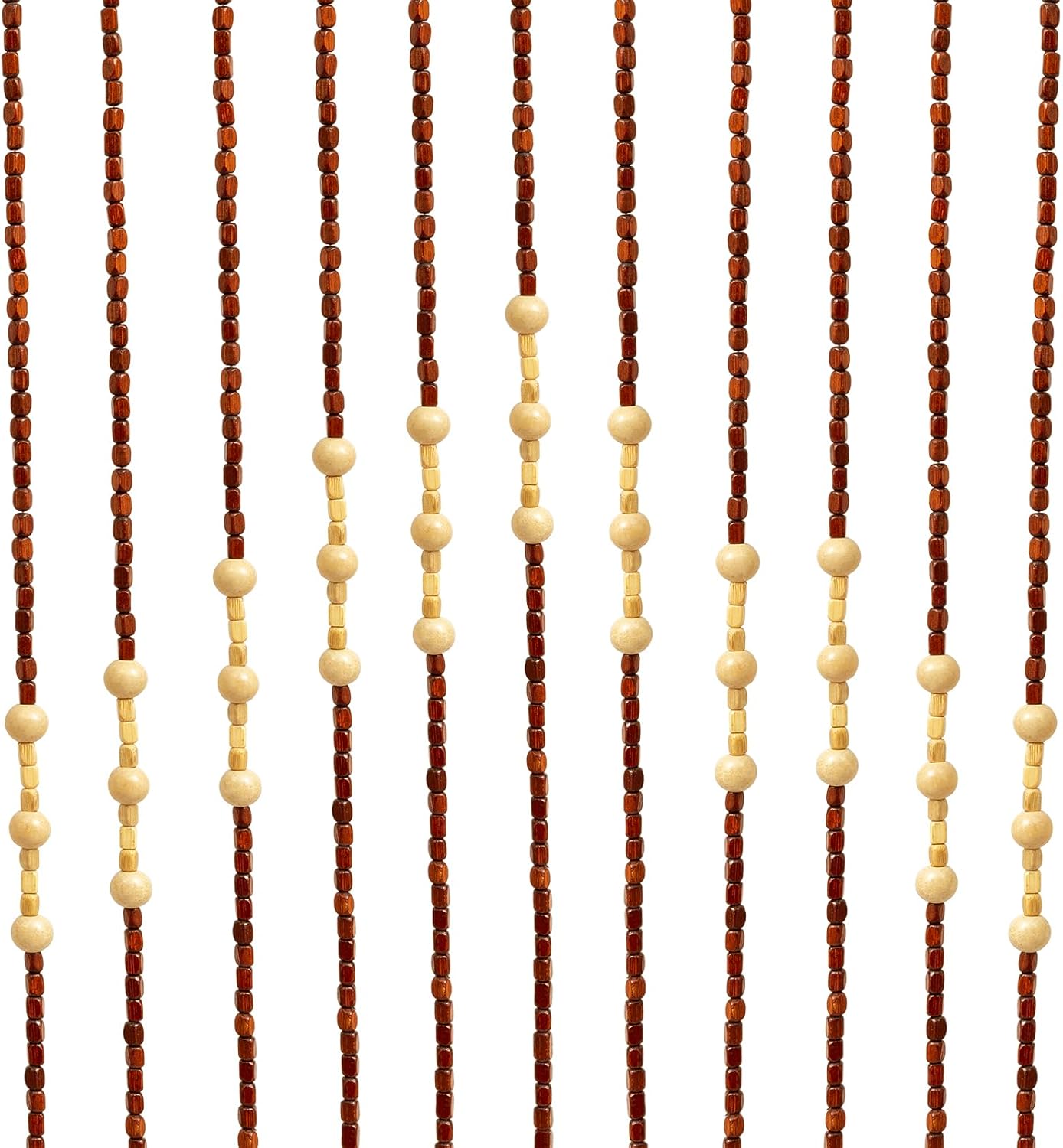 Vintage Boho Beaded Door Curtain 3x6FT