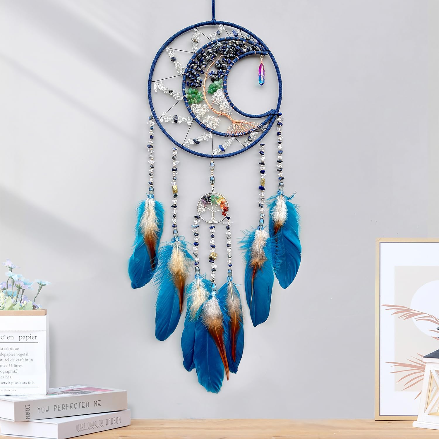 Handmade Tree of Life Dream Catcher Wall Hanging