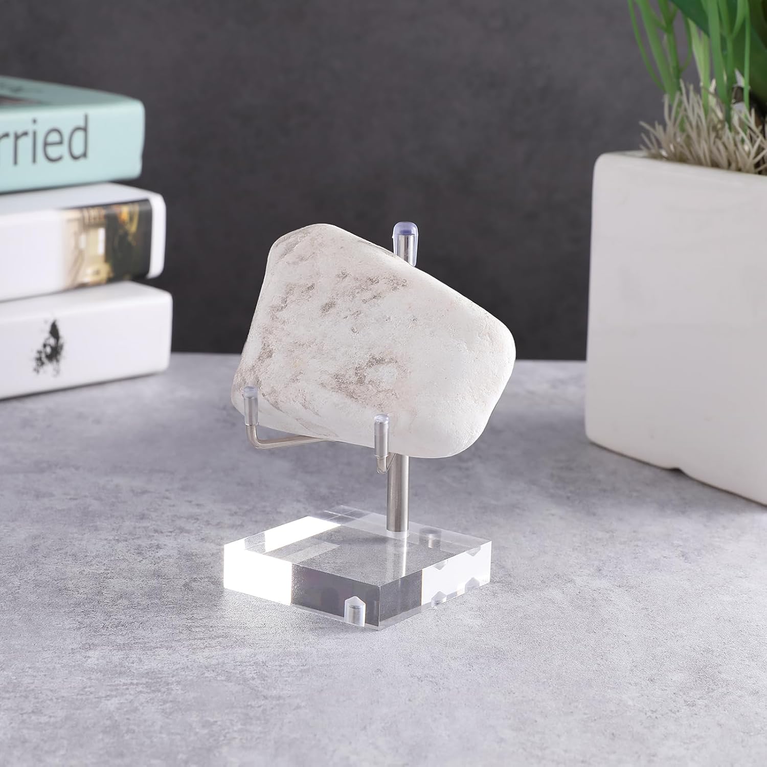 Sibba Adjustable Metal Arms Display Easel Stand with Acrylic Base