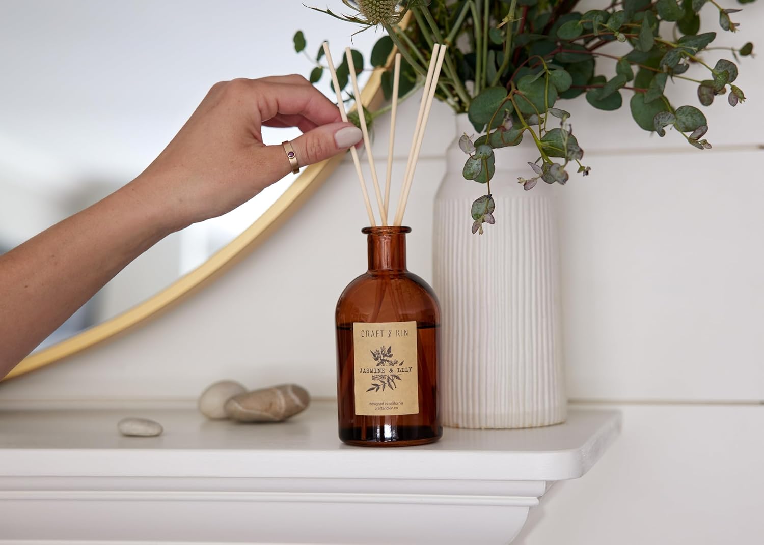 Craft Kin Jasmine Lily Reed Diffuser Set