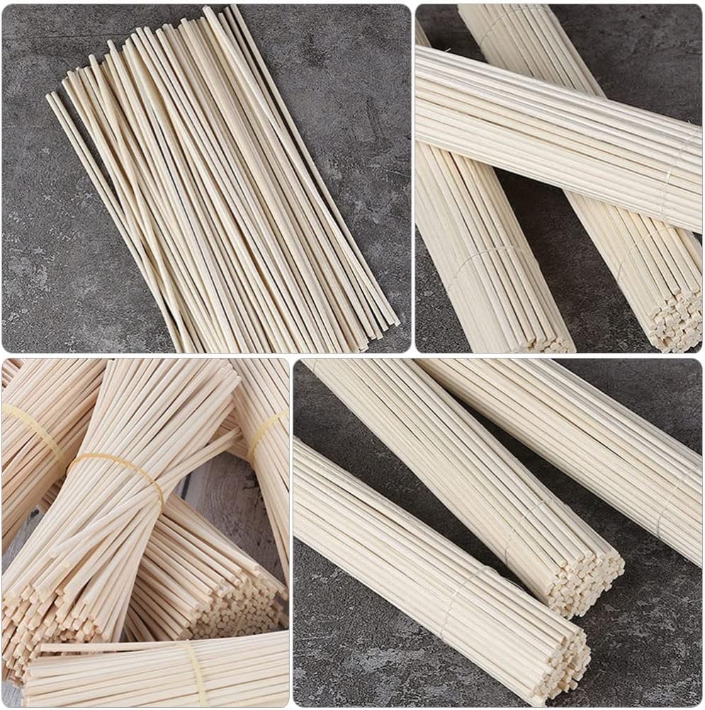COHEALI 100pcs Reed Diffuser Sticks for Home and Office