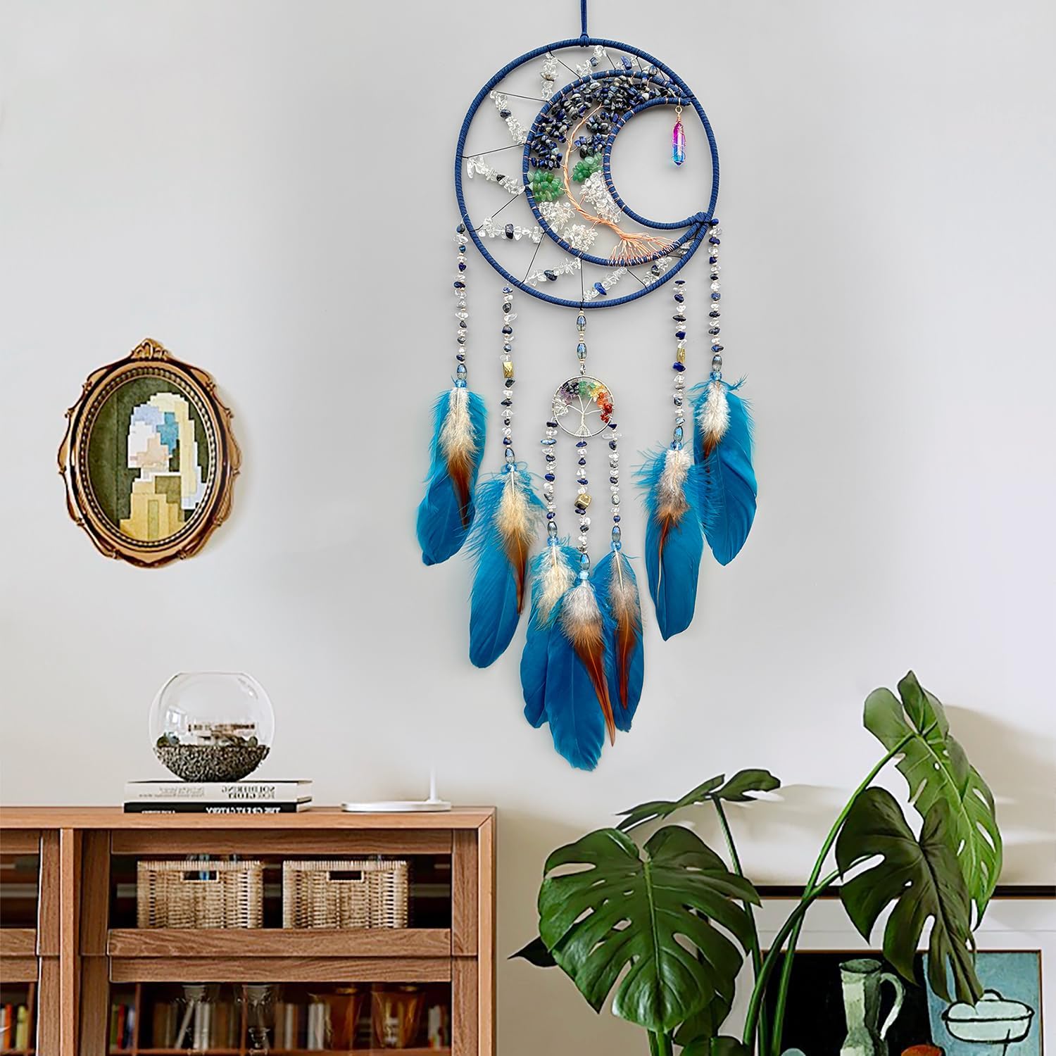 Handmade Tree of Life Dream Catcher Wall Hanging