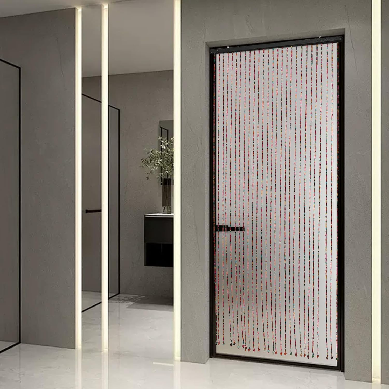 Bamboo Beaded Curtain for Bedroom and Party