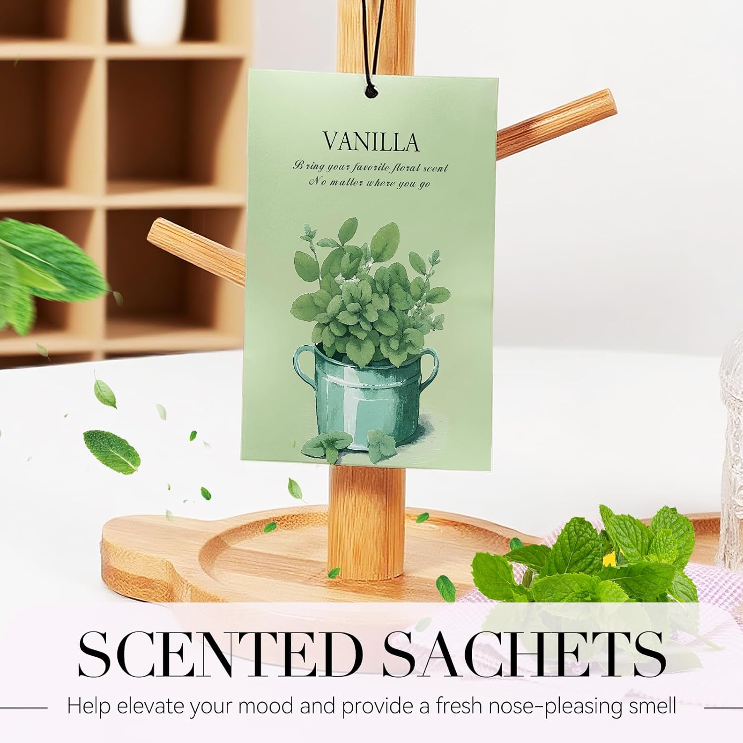 Vanilla Scented Sachet Bags 12 Pack Home Freshener