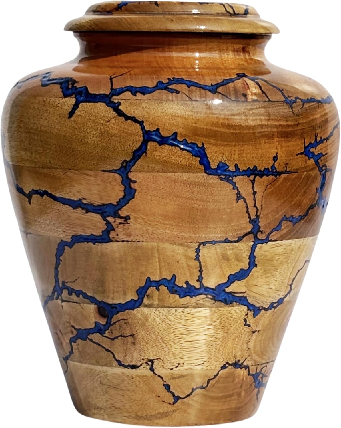 HEYTREND Wooden Urn for Human Ashes Decorative Urn