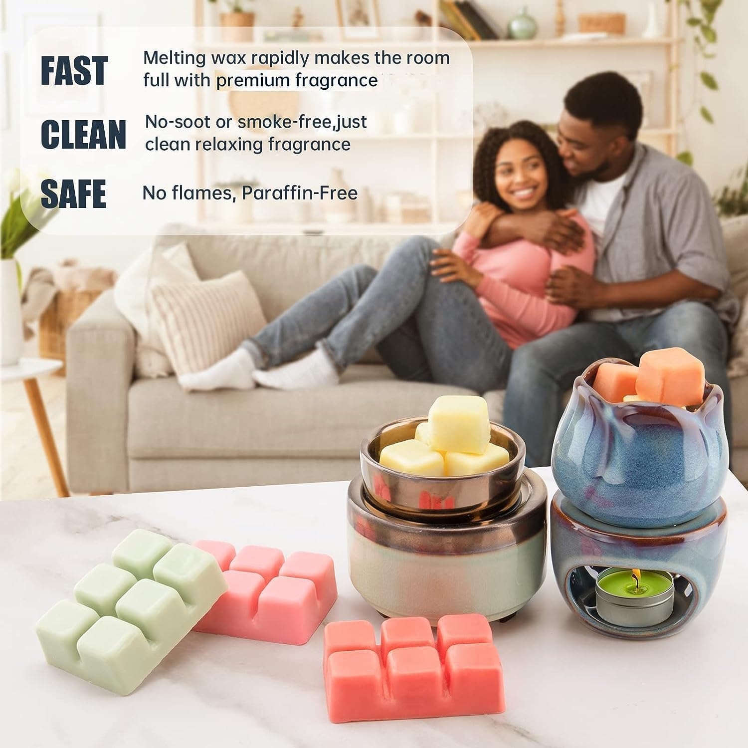 UCC Premium Fall Scented Wax Melts 4 Pack
