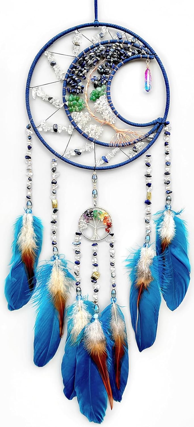 Handmade Tree of Life Dream Catcher Wall Hanging