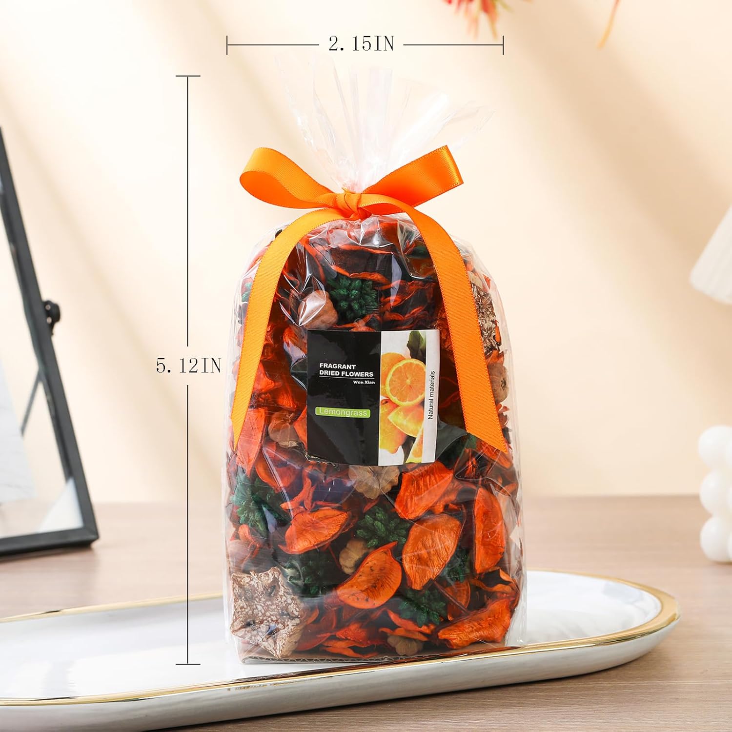 Pretysnow Spring Potpourri Bags with Orange Scent