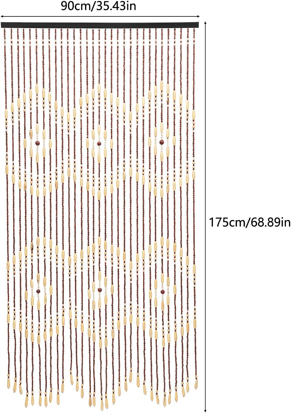 Gworobie 31 Strings Doorway Beaded Curtain