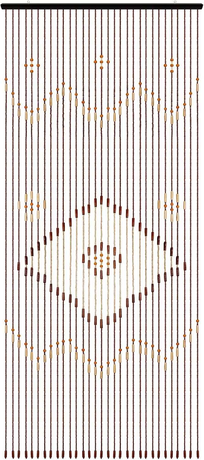 Beaded Curtain Panels for Doorways and Windows