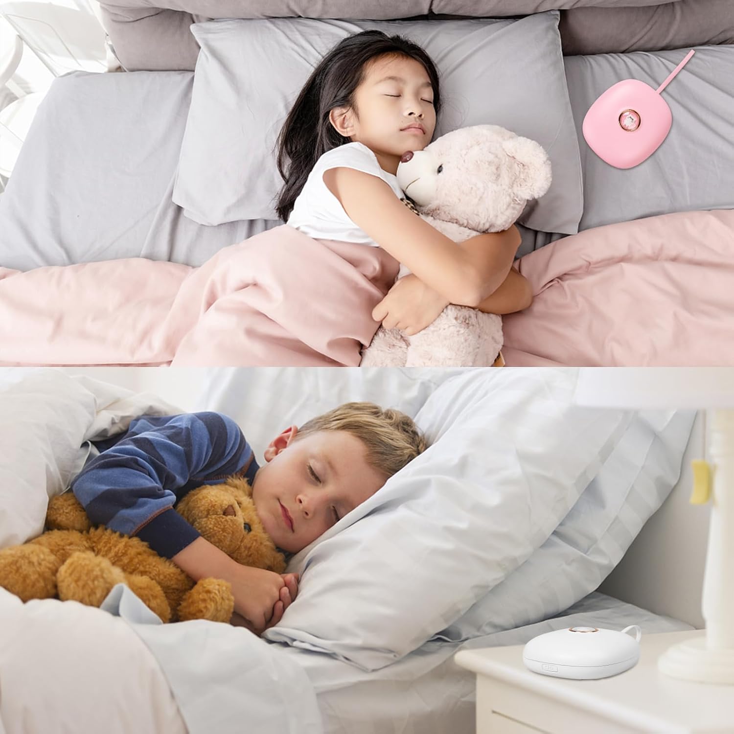 Vibrating Alarm Clock with LED Display for Heavy Sleepers