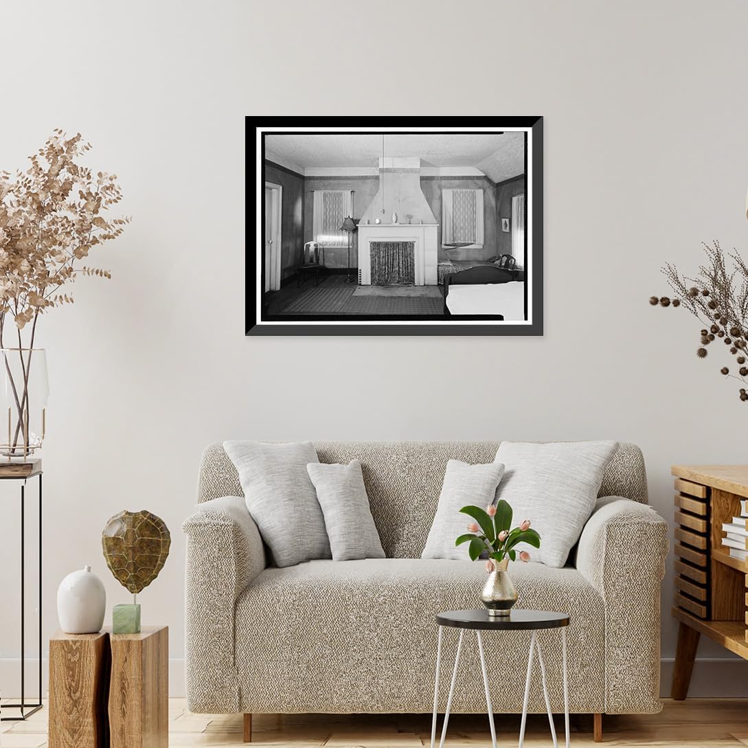 Historic Framed Print of Judge Oliver J Semmes House