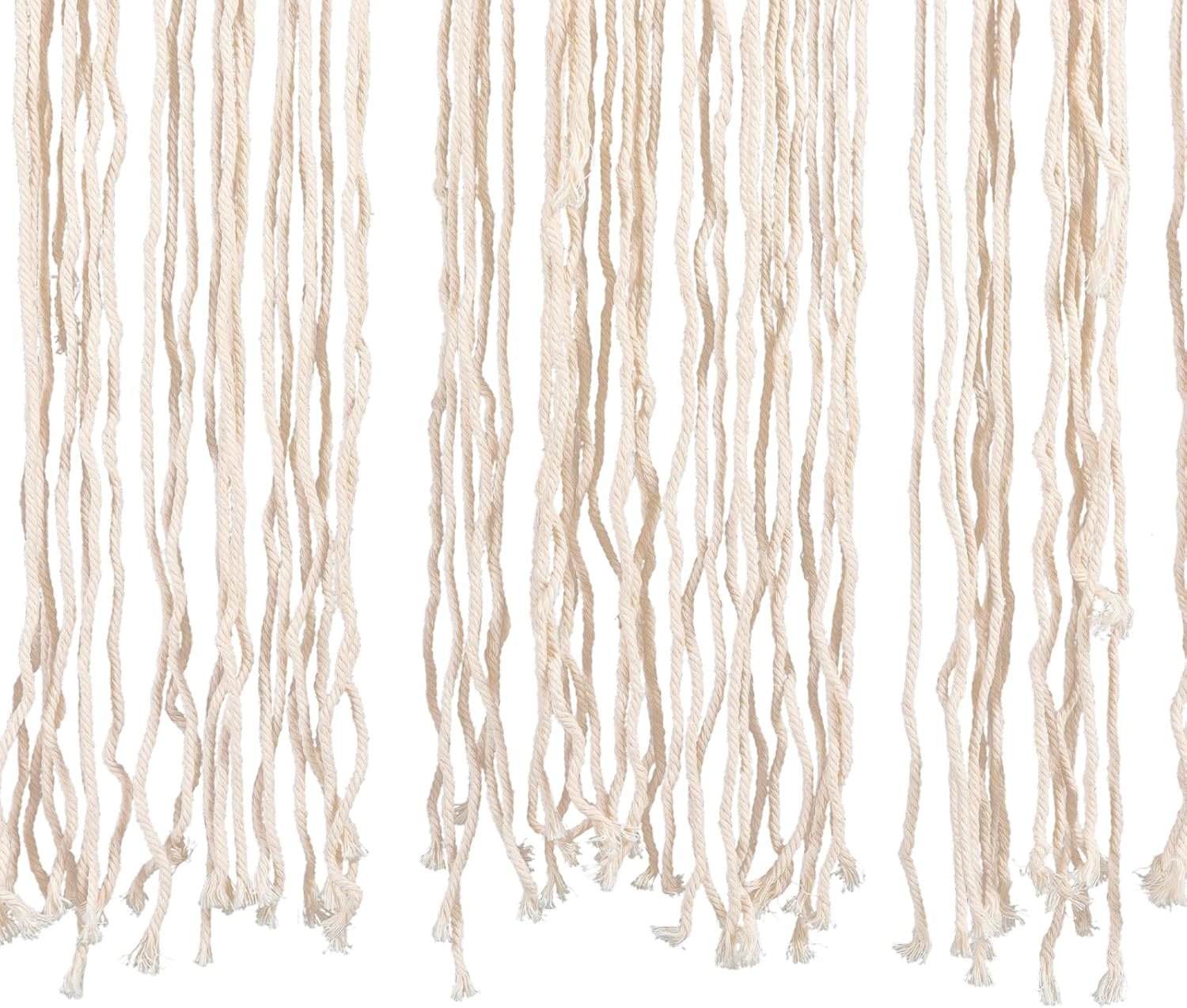 2Pcs Macram Curtain with Tassels for Living Room and Bedroom