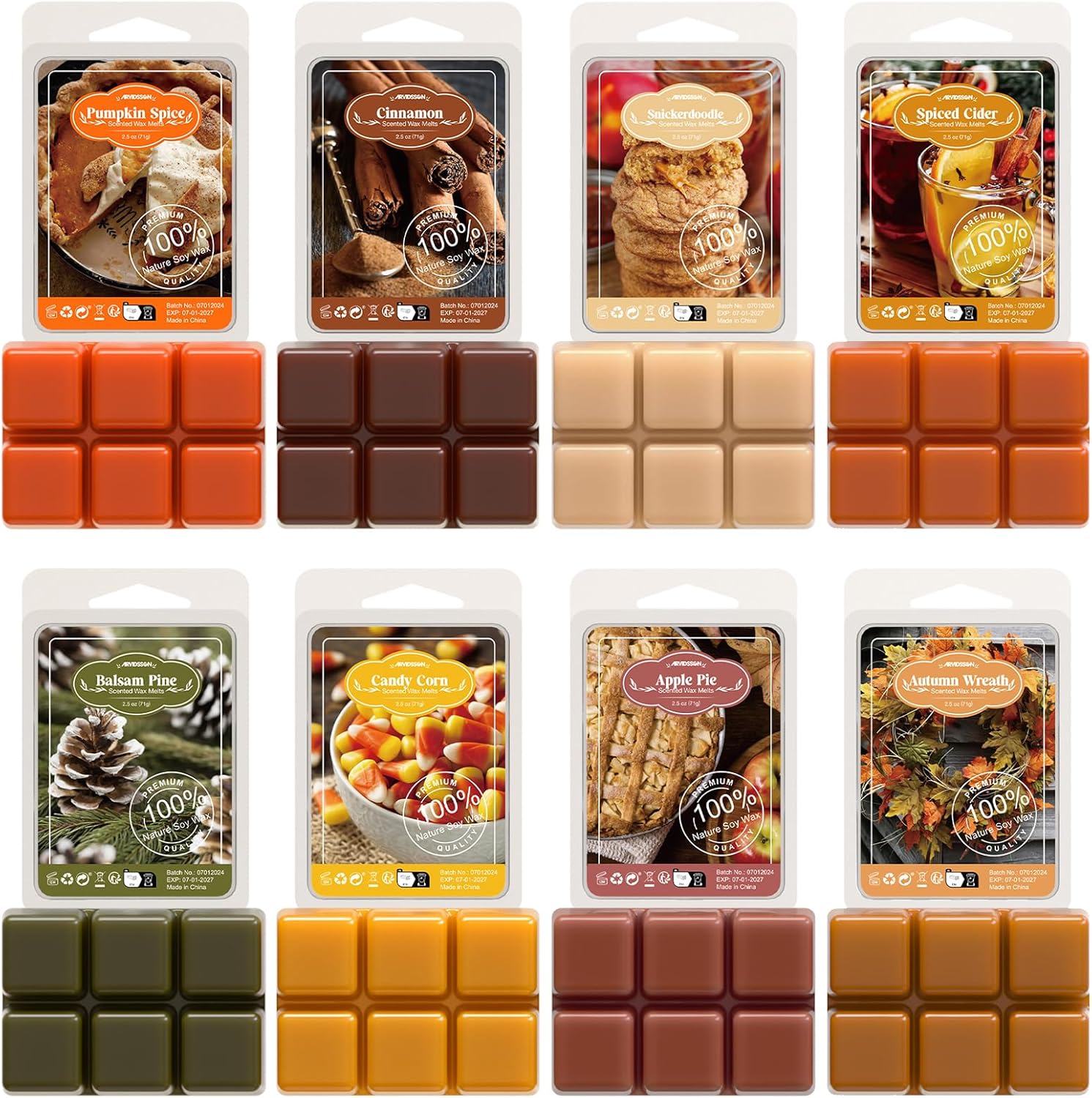ARVIDSSON Autumn Scented Wax Melts Gift Set