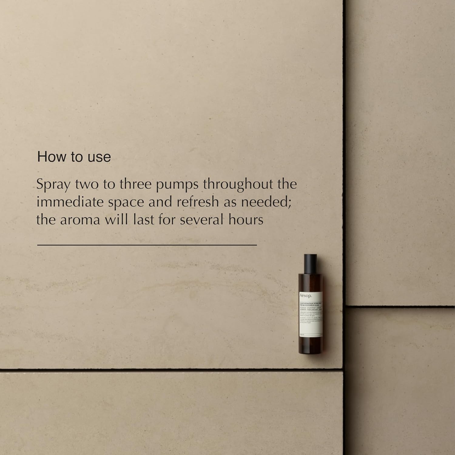 Aesop Olous Aromatique Room Spray 34 Oz