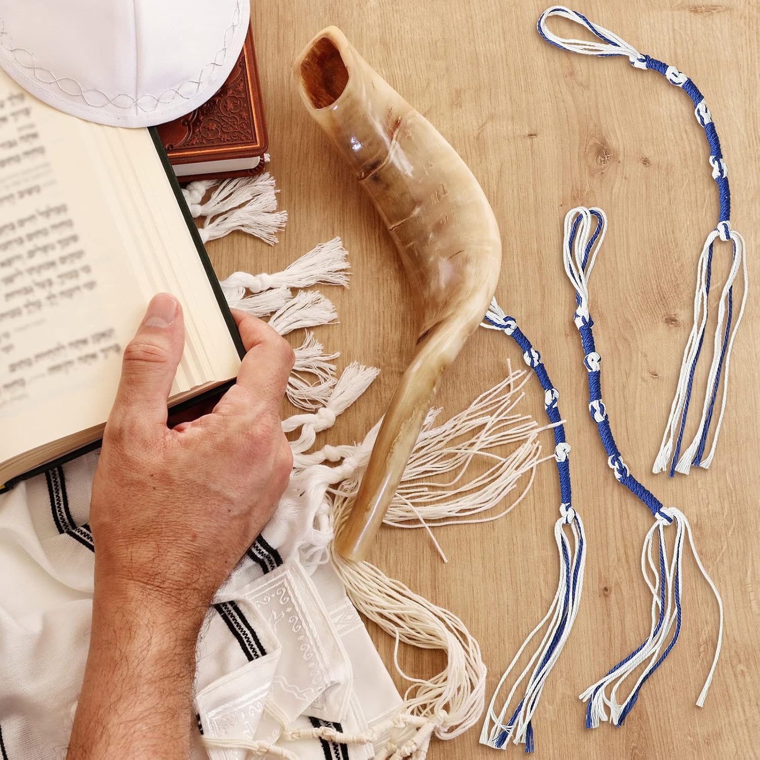 Boao Tassels Prayer Shawl Decor Accents