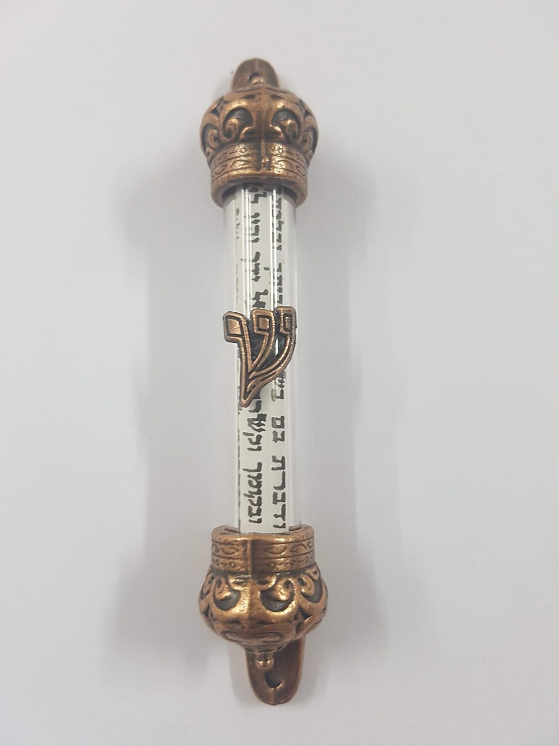 Yaliland Decorative Brown Mezuzah Case 45 Inches
