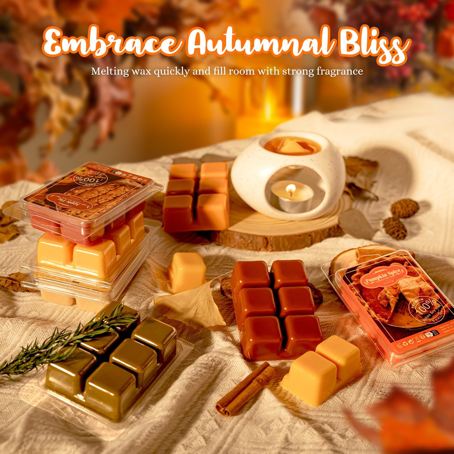 ARVIDSSON Autumn Scented Wax Melts Gift Set