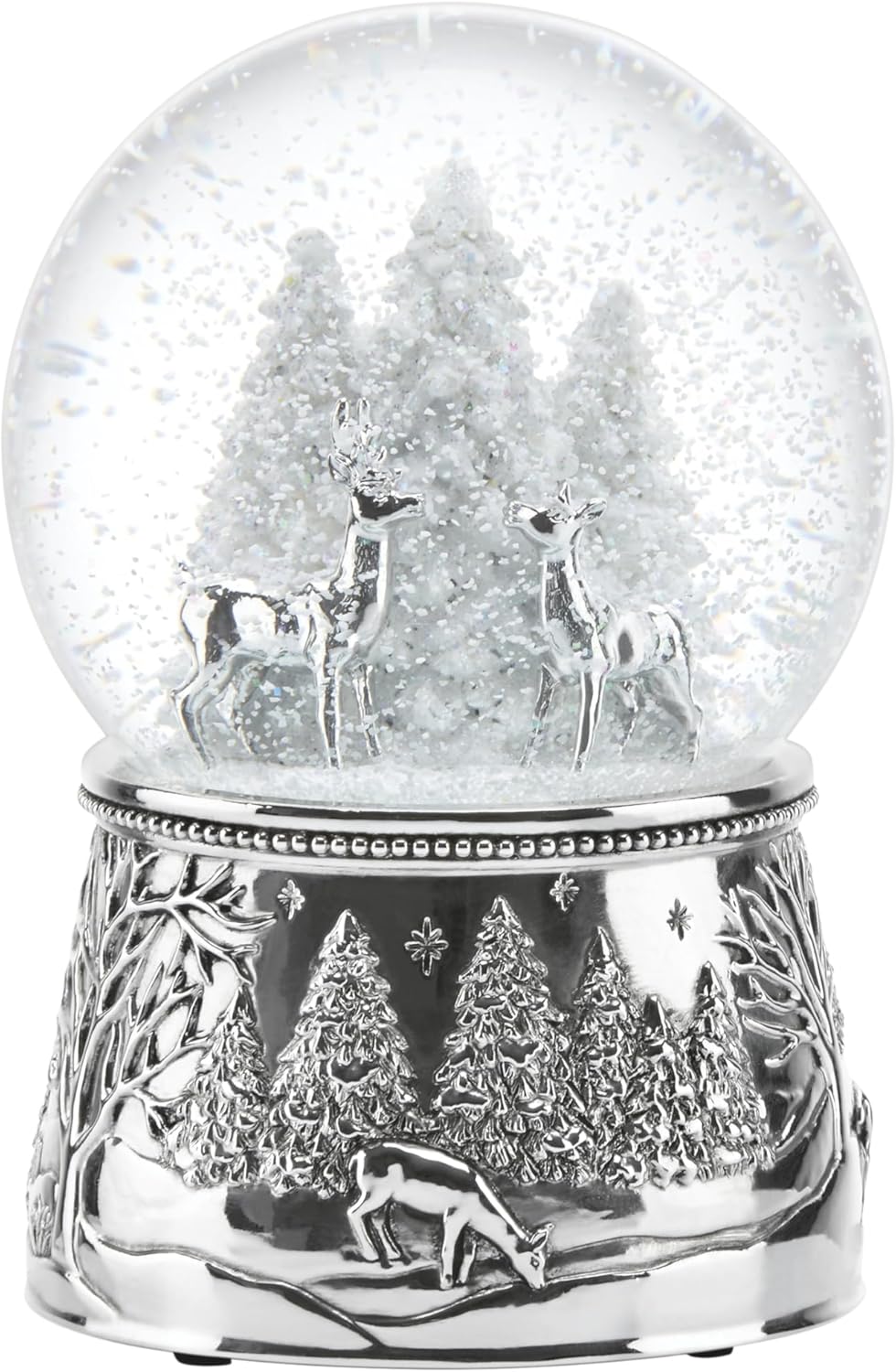 Reed Barton 867074 Musical Snow Globe Christmas Decor
