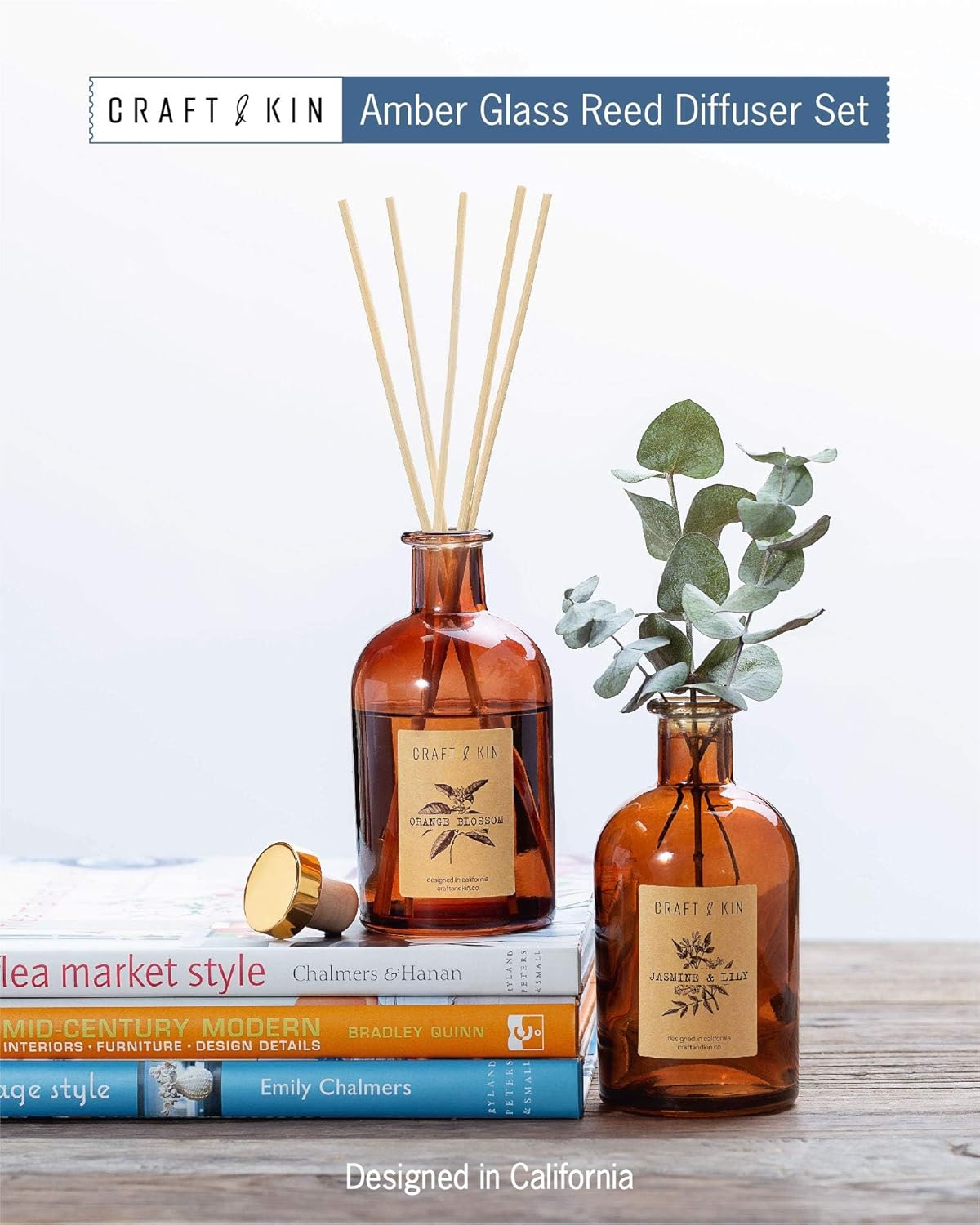 Craft Kin Jasmine Lily Reed Diffuser Set