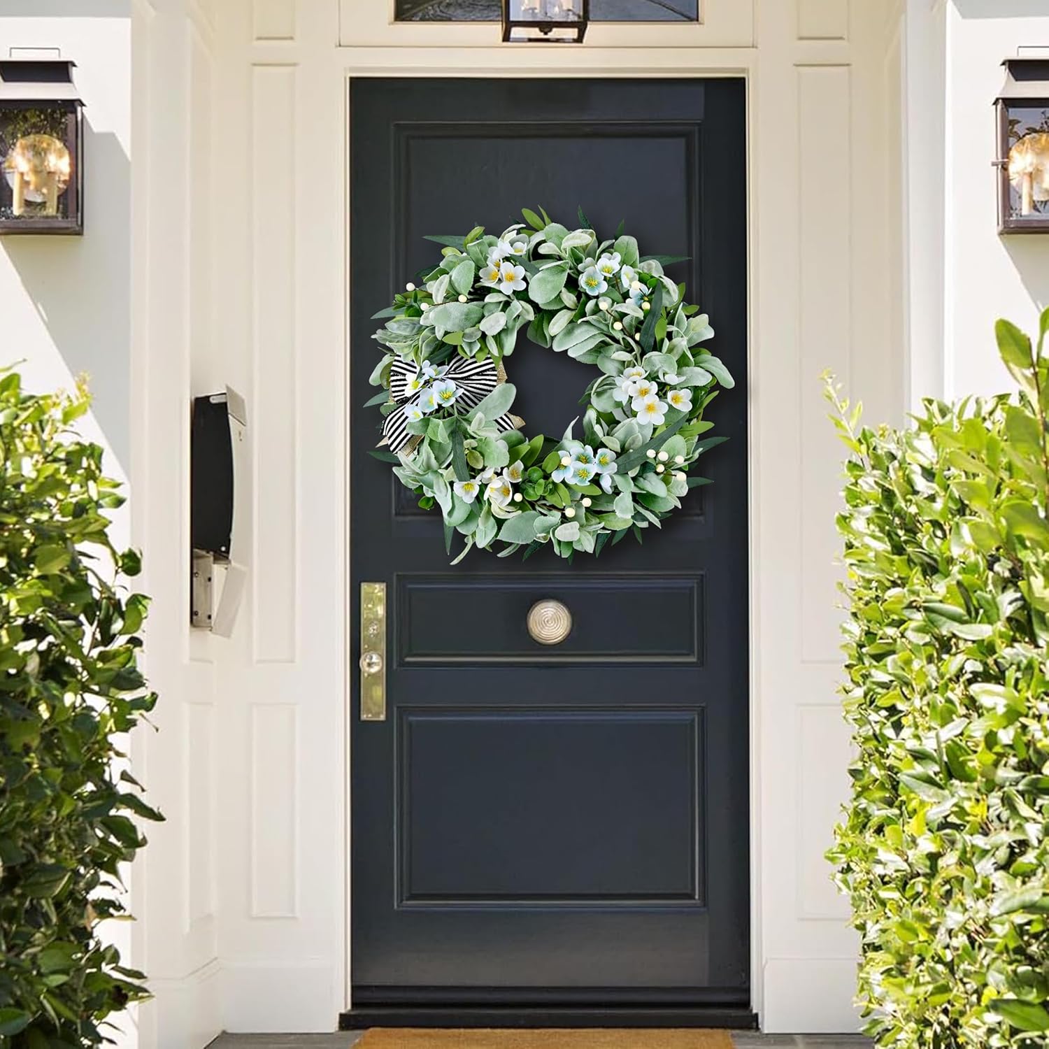 Waipfaru Spring Wreath for Front Door