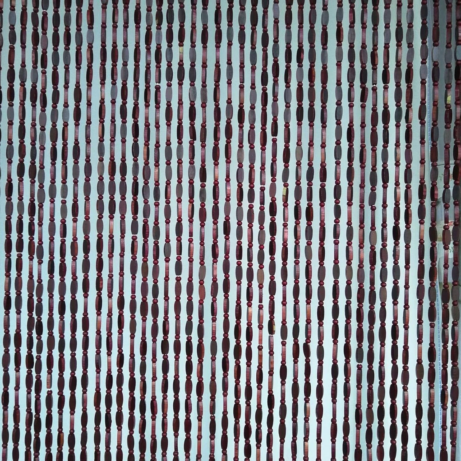 Bamboo Beaded Curtain for Doorways Handmade Custom Design