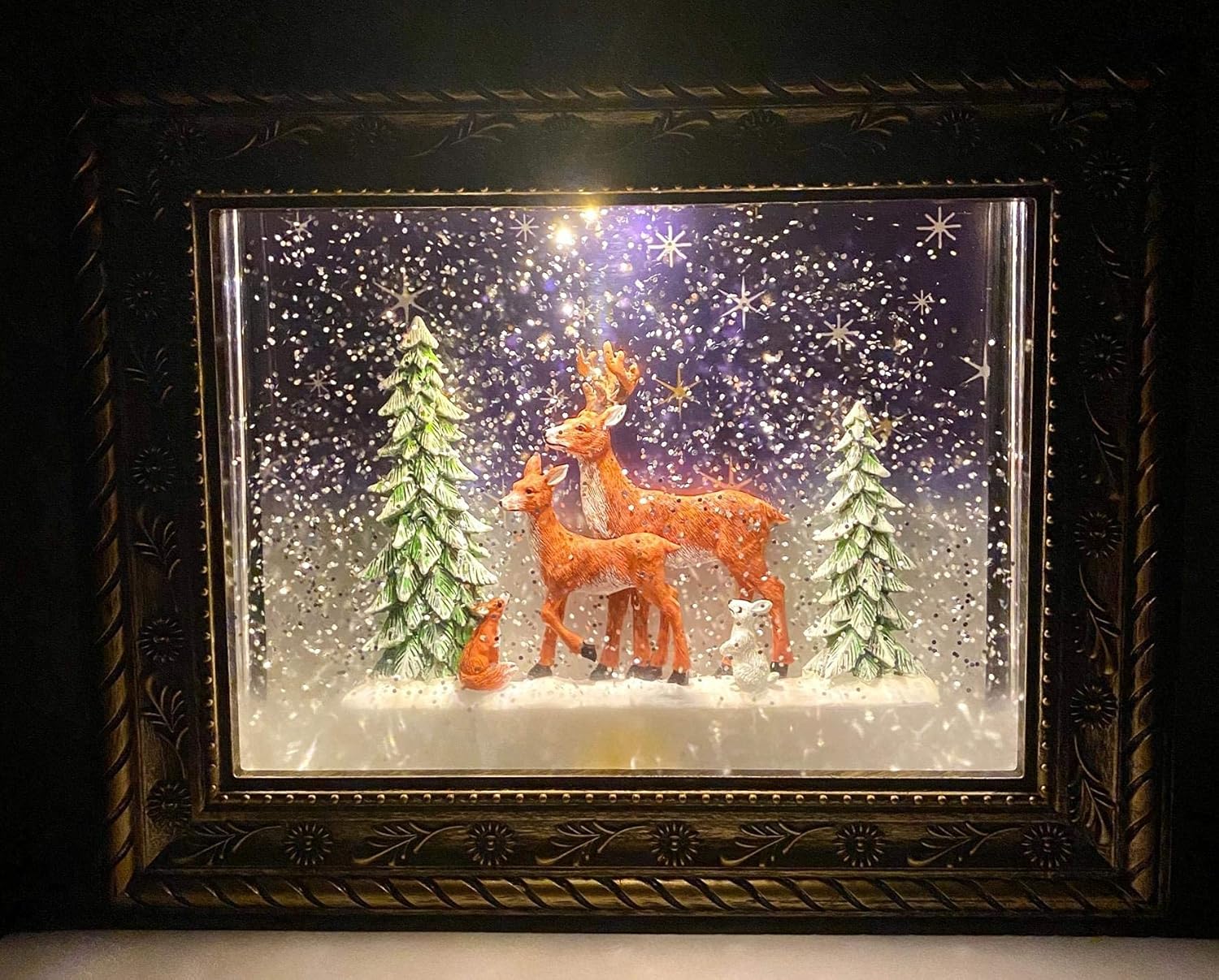 San Francisco Musical Lighted Reindeer Frame