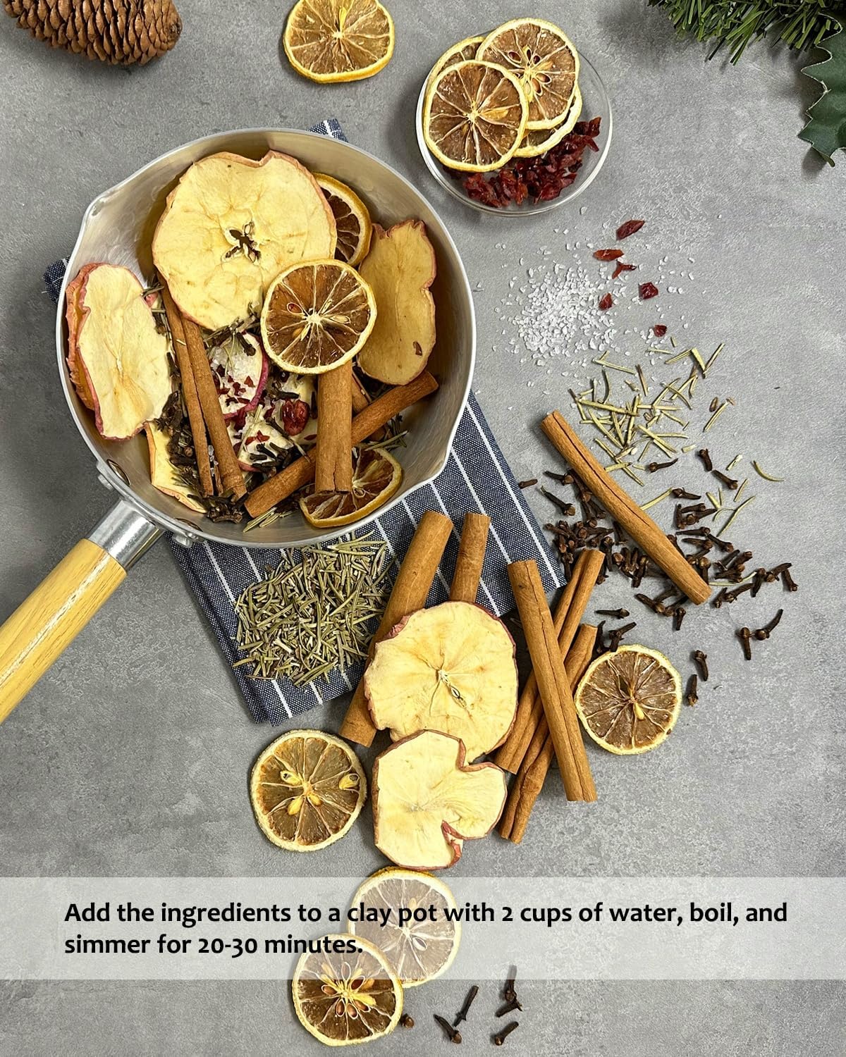Apragaz Simmer Pot Set for Home Fragrance