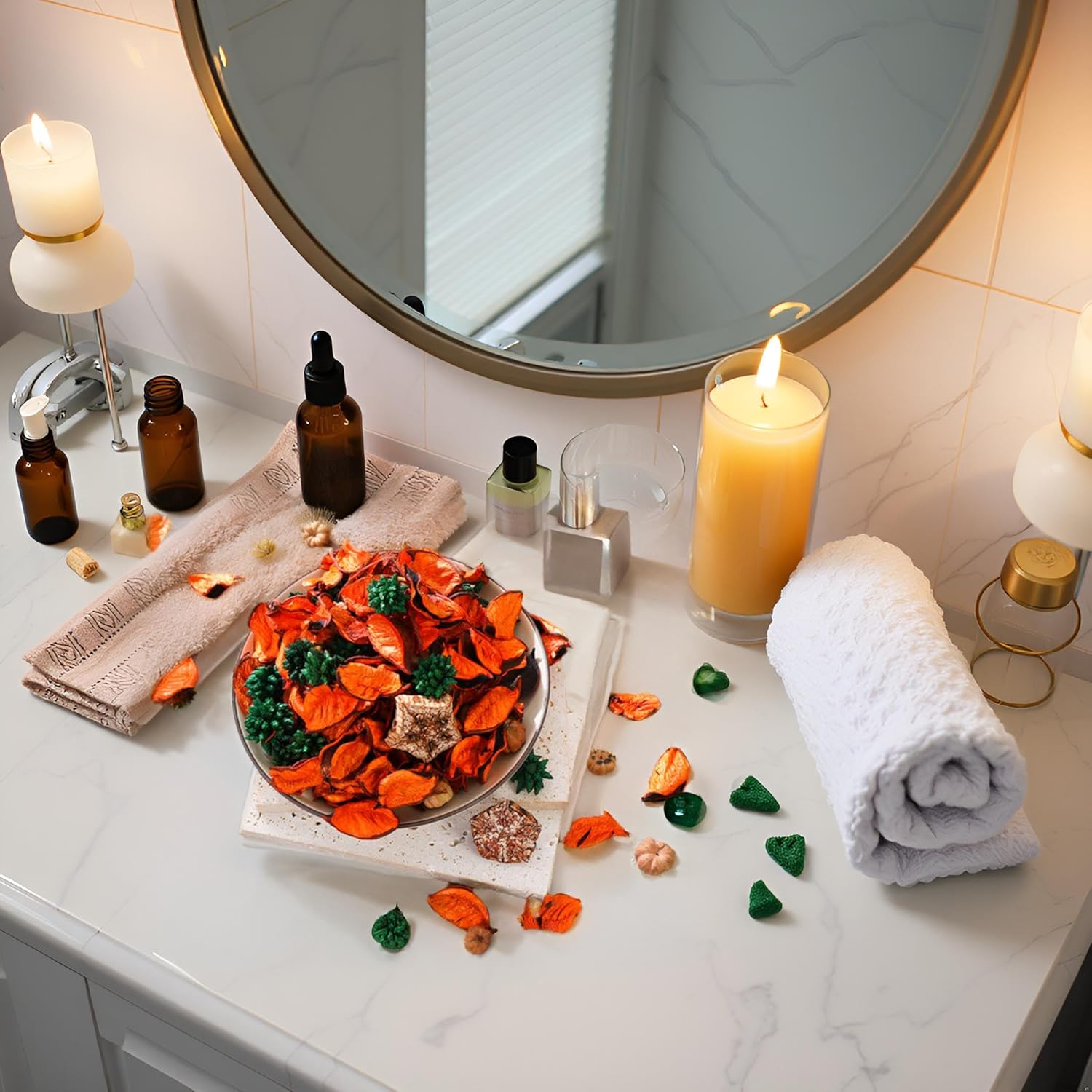 Pretysnow Spring Potpourri Bags with Orange Scent