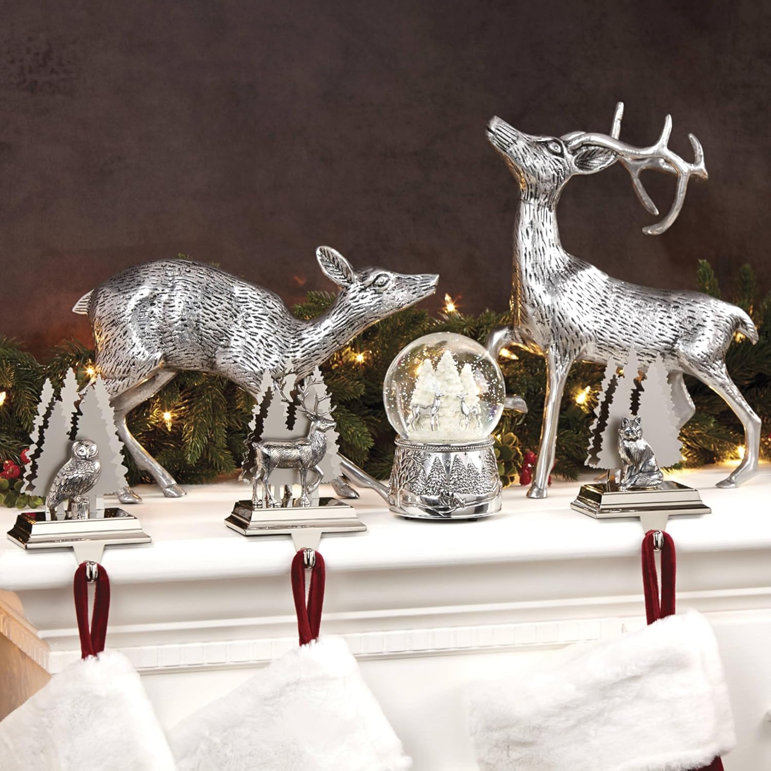 Reed Barton 867074 Musical Snow Globe Christmas Decor