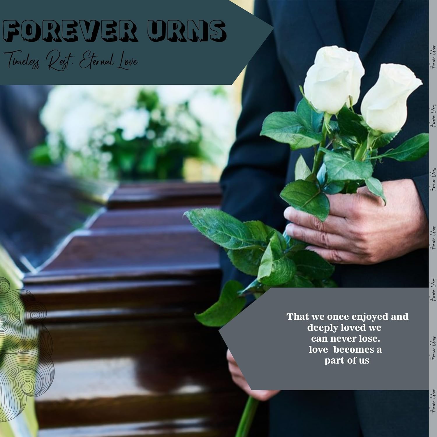 Forever URNS Cardinal Birds Cremation Urn for Human Ashes
