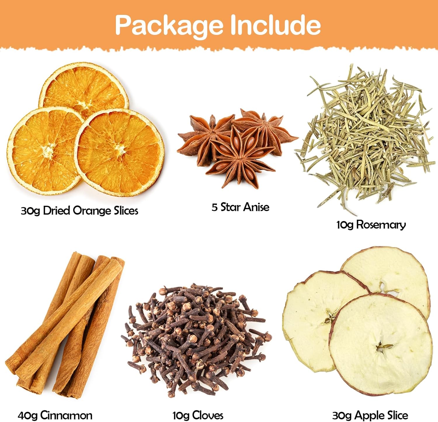 Pextian Warm House Stovetop Potpourri with Cinnamon and Cloves