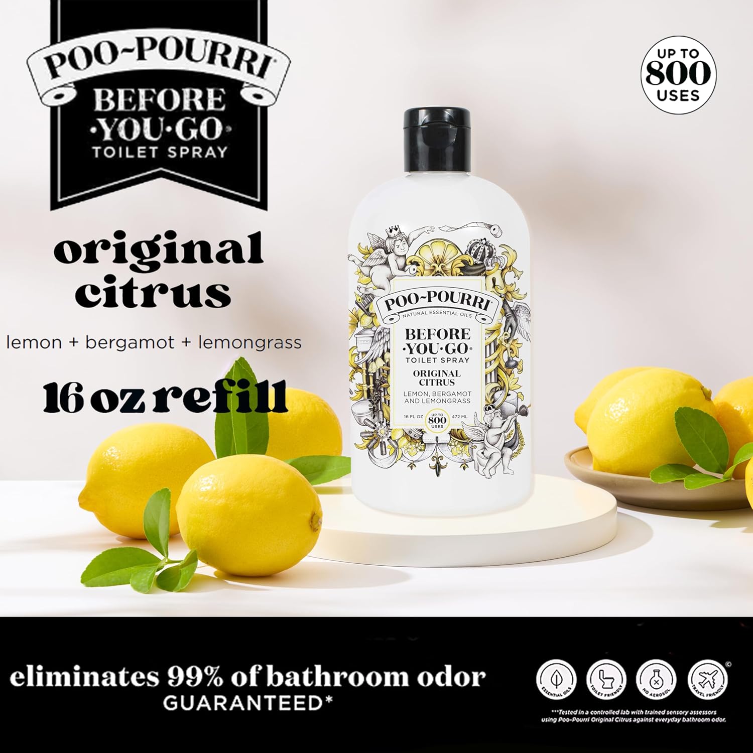 Poo-Pourri Before-You-Go Toilet Spray Refill Original