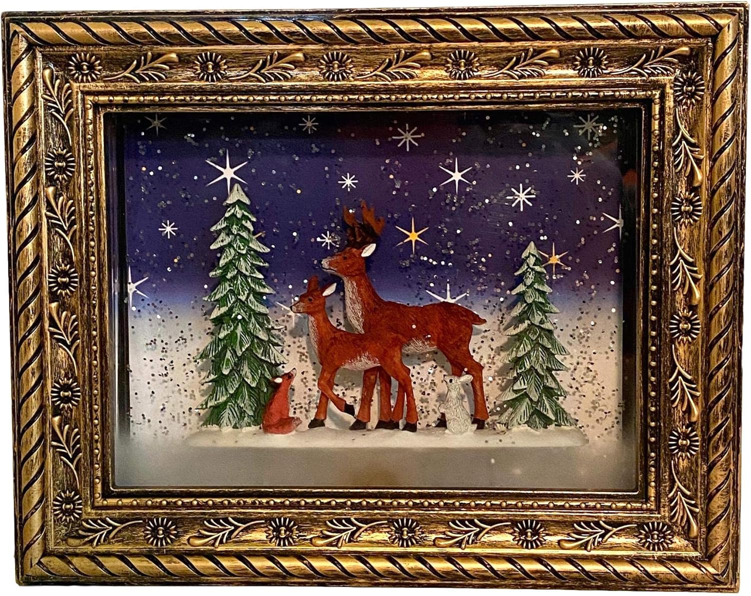 San Francisco Musical Lighted Reindeer Frame