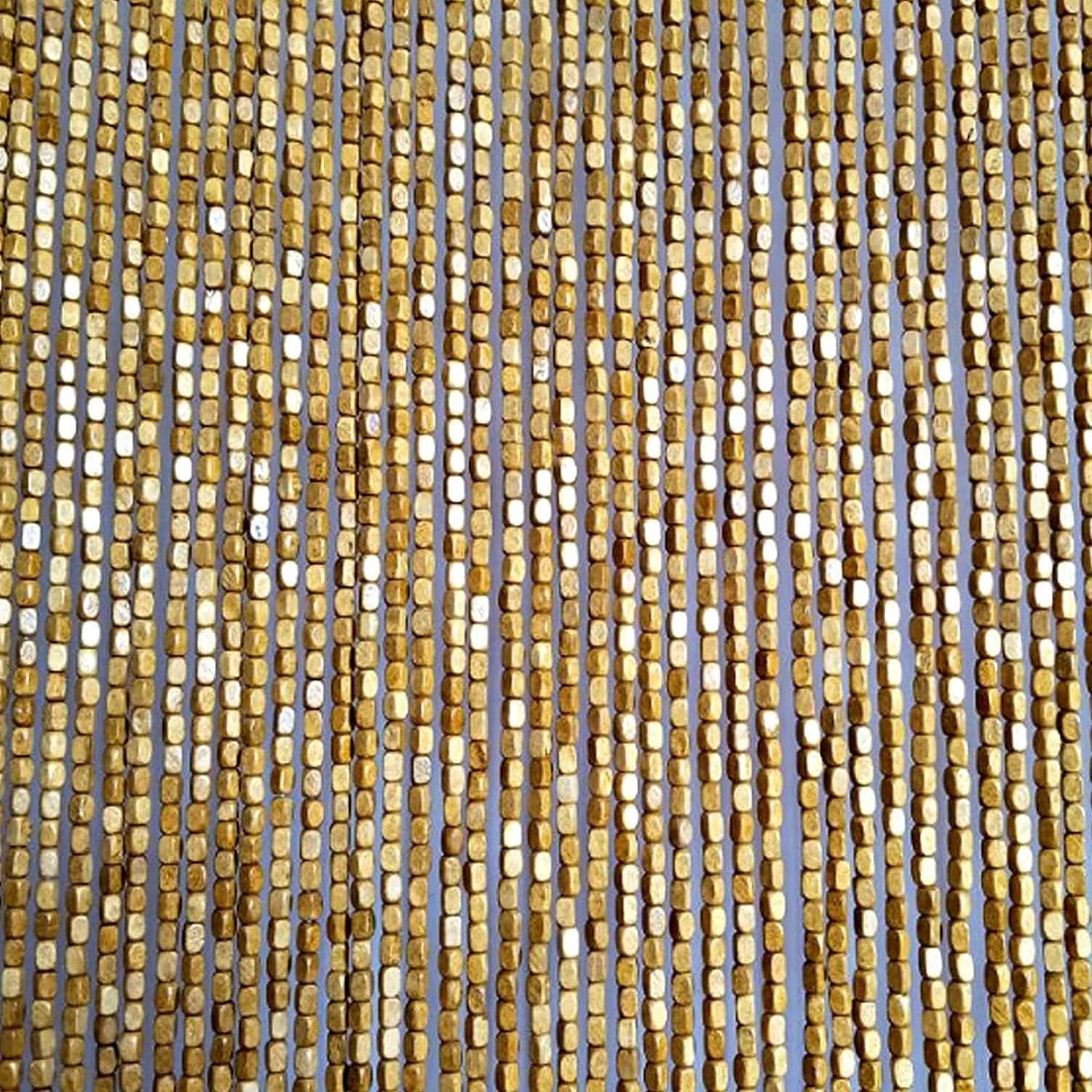 Wood Beaded Door Curtains with Bamboo Beads
