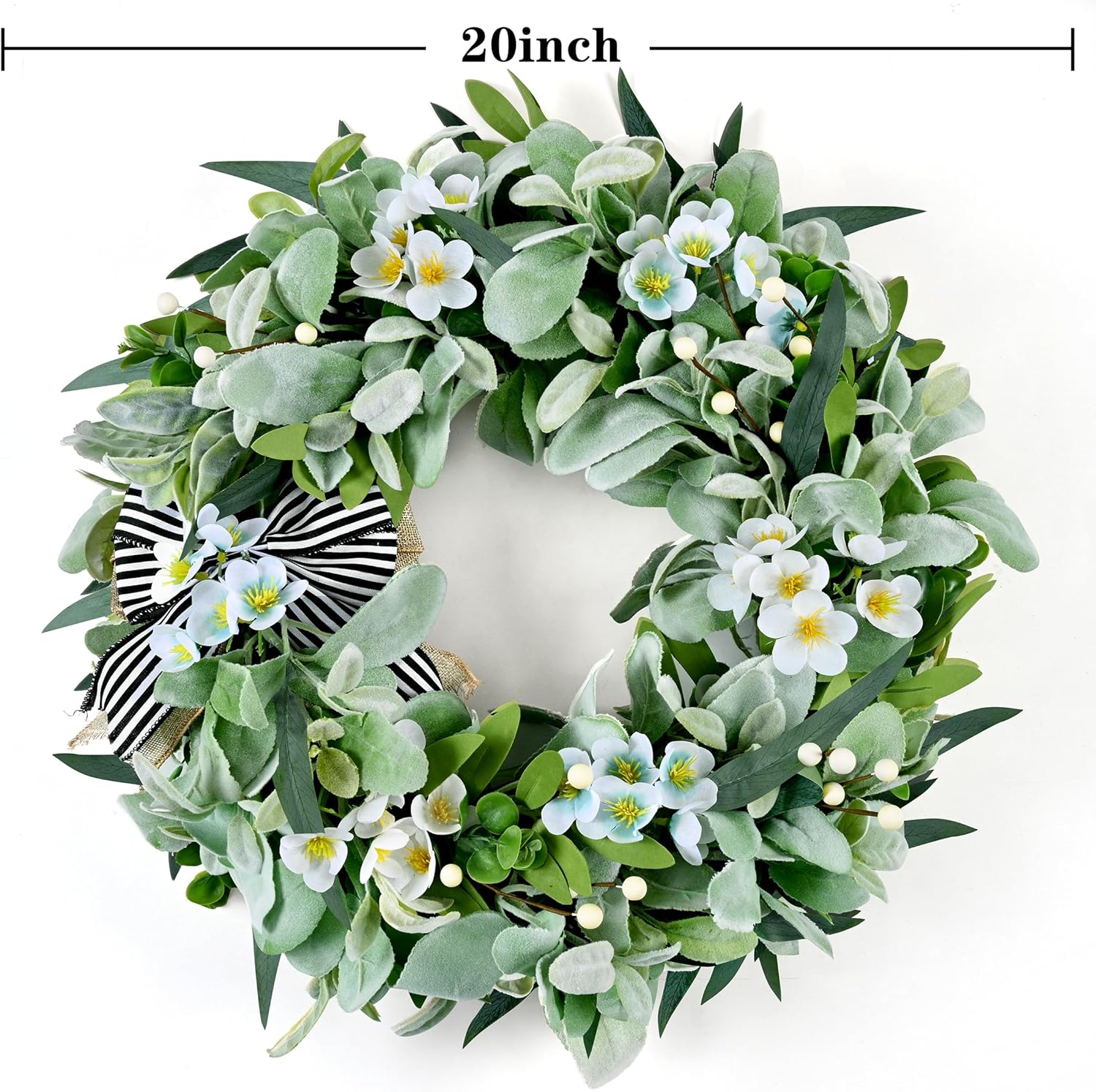 Waipfaru Spring Wreath for Front Door
