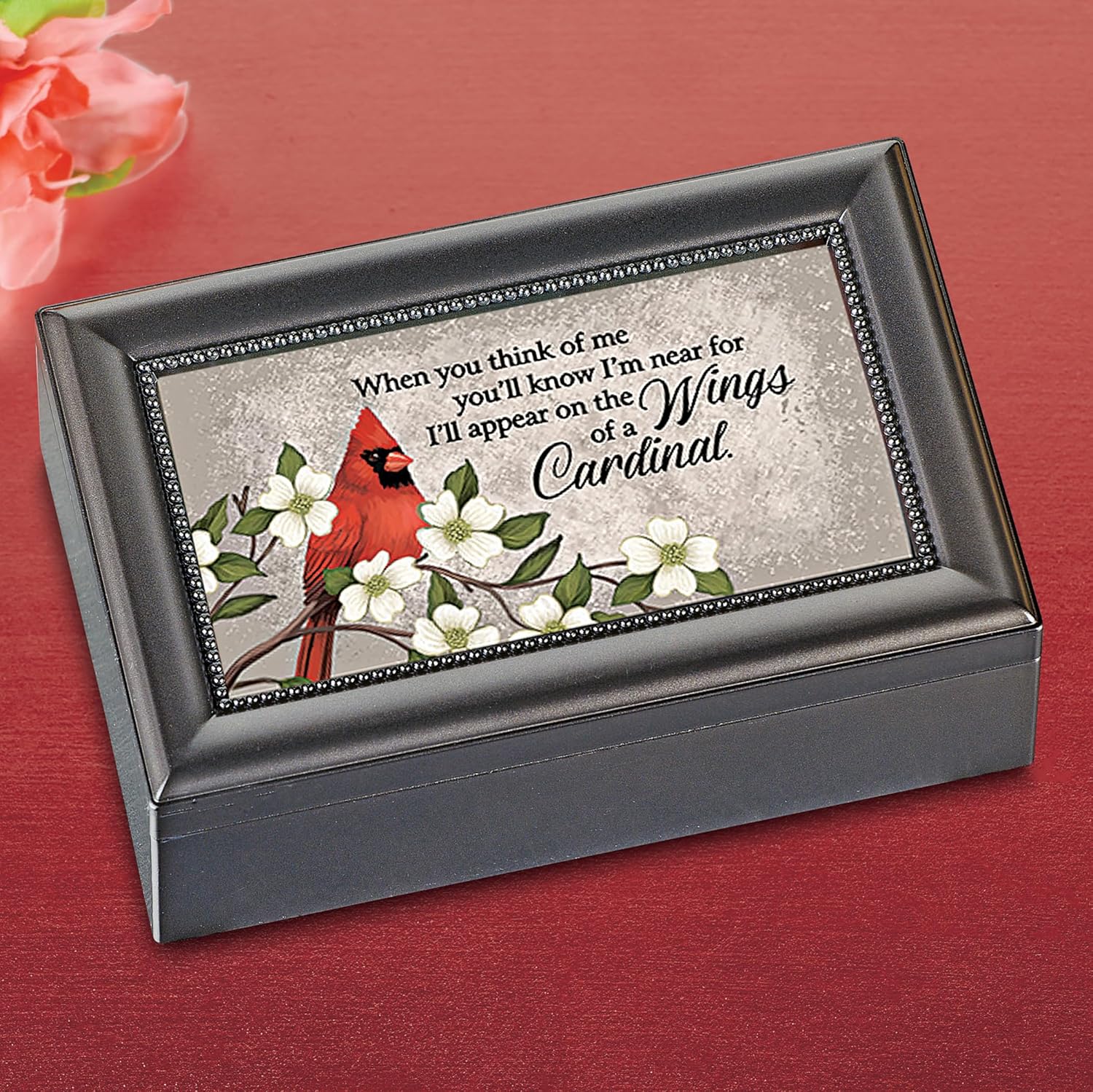 Carson Home Accents Cardinal Wings Decor Figurine