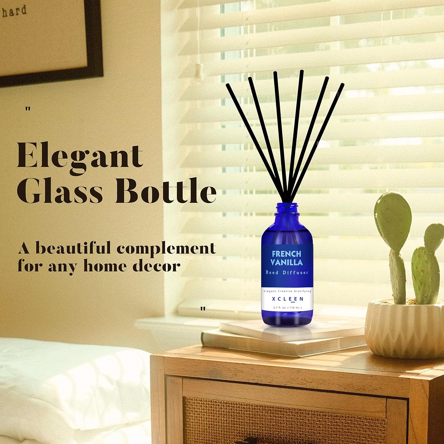 Xcleen Reed Diffuser Set with Sticks 37 Oz