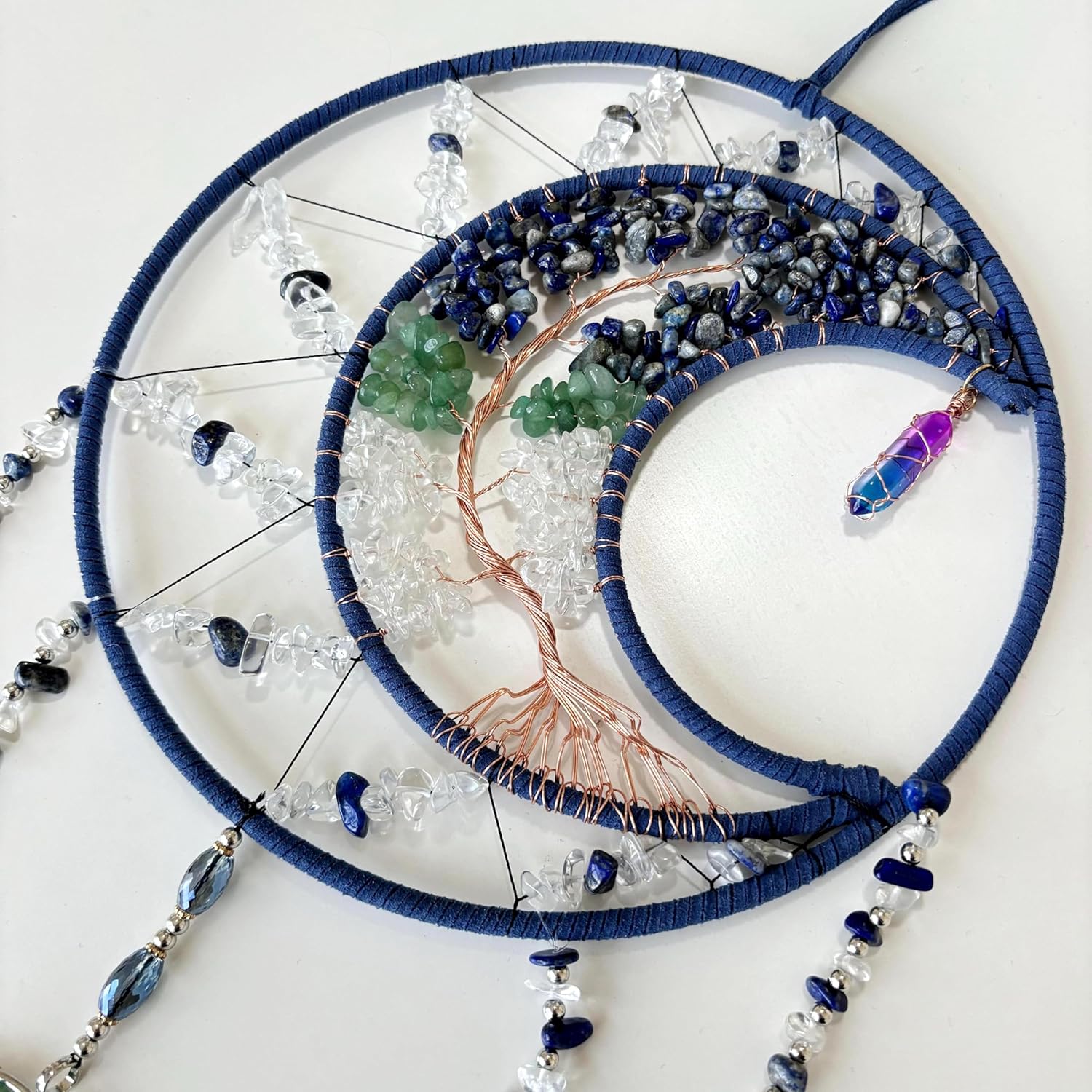 Handmade Tree of Life Dream Catcher Wall Hanging