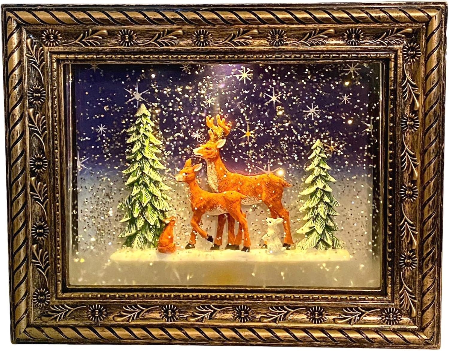 San Francisco Musical Lighted Reindeer Frame