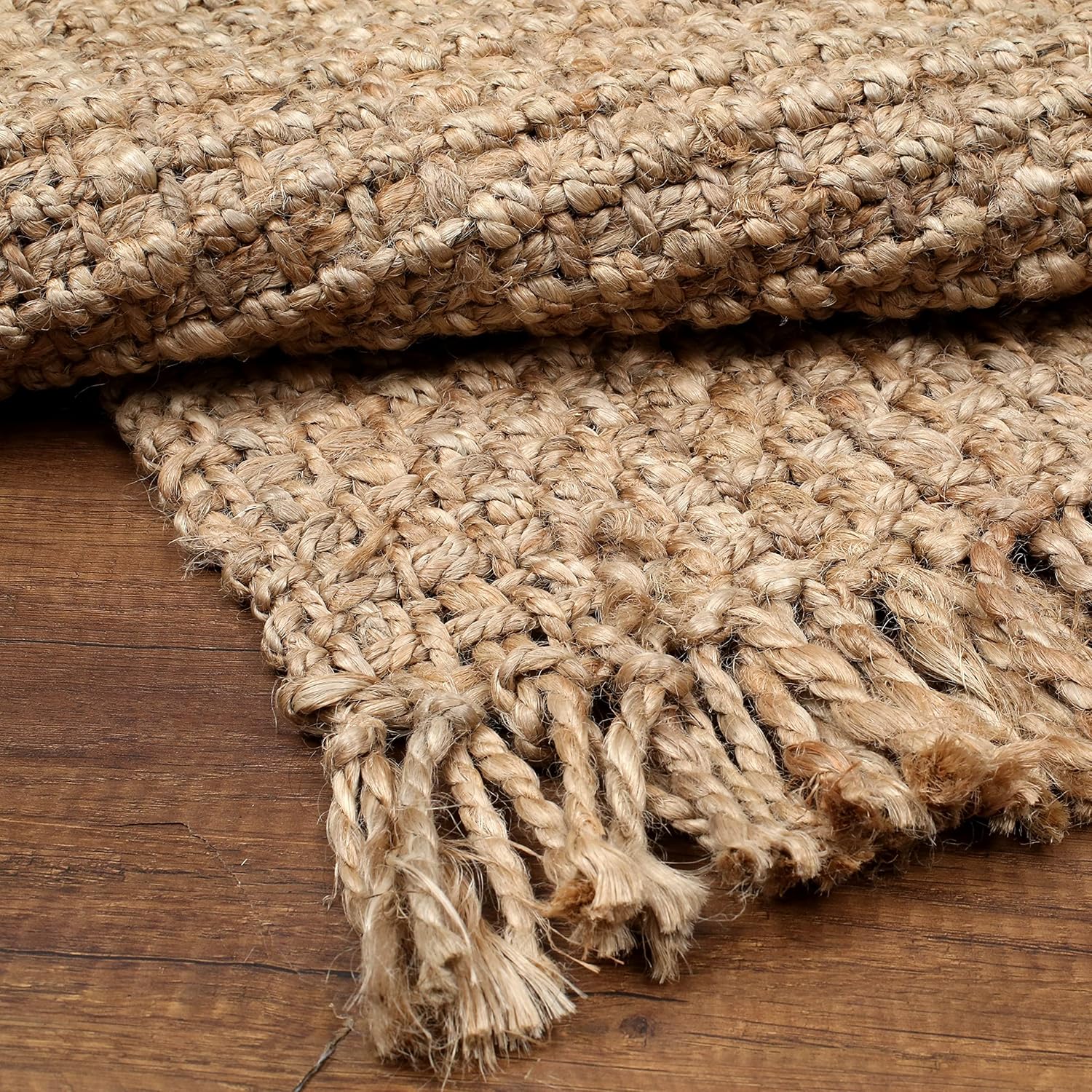 Hausattire Hand Woven Jute Rug 24x36 Inches